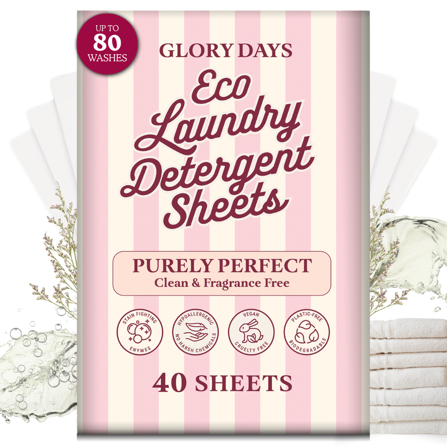 Eco Laundry Detergent Sheets — Low-Tox, Plastic-Free, Perfume-Inspired Scents