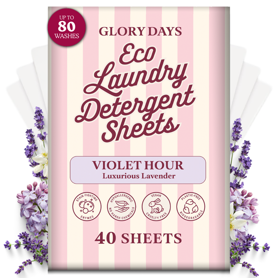 Eco Laundry Detergent Sheets — Low-Tox, Plastic-Free, Perfume-Inspired Scents