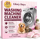Washing Machine Cleaning Tablets — Pet Hair Remover, Odor Eliminator & Descaler