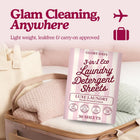 3-In-1 Eco Laundry Detergent Sheets — Detergent, Softener & Color Catcher in One