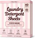 Eco Laundry Detergent Sheets — Low-Tox, Plastic-Free, Perfume-Inspired Scents