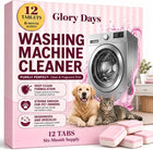 Washing Machine Cleaning Tablets — Pet Hair Remover, Odor Eliminator & Descaler